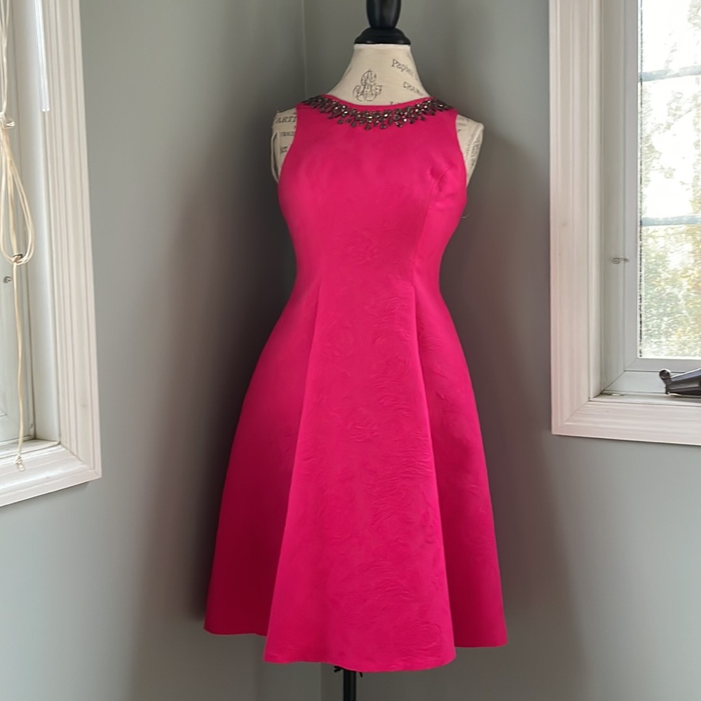 Mes Aime’s Boutique pink embellished party dress NWOT size‎ 2